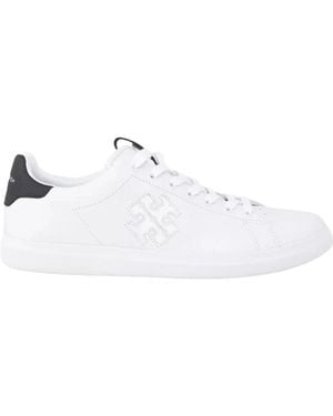 Tory Burch Weiße leder sneakers howell logo