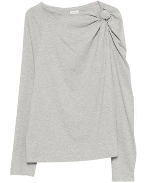 Dries Van Noten Long Sleeve Tops - Gris