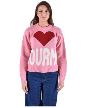 MC2 Saint Barth Round-Neck Knitwear - Red