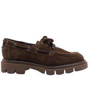 Luca Grossi Sailor Shoes - Marron