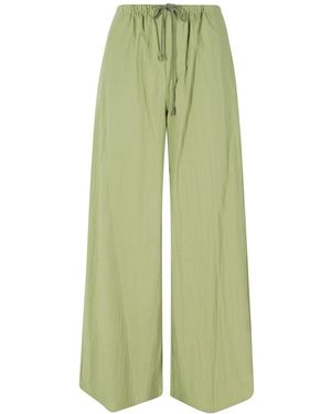 Isabelle Blanche Broeken ,Groen ,Drawstring Pant