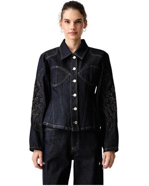 Gestuz Gzthenna Jeansjacke - Schwarz