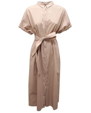 EMMA & GAIA Shirt Dresses - Natural
