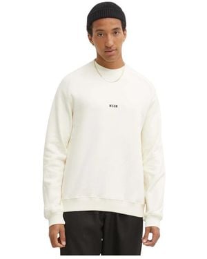MSGM Sweatshirts - Weiß