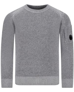 C.P. Company Round-Neck Knitwear - Gris