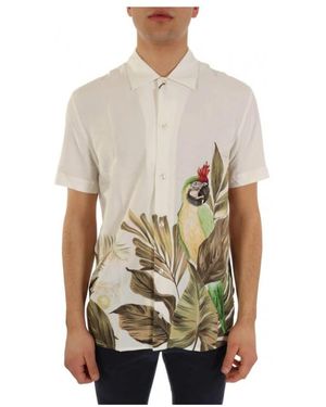 Baldessarini Short Sleeve Shirts - Natural