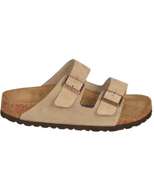 Birkenstock Sliders - Bruin