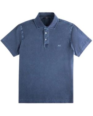 Fay Polo Shirts - Blue
