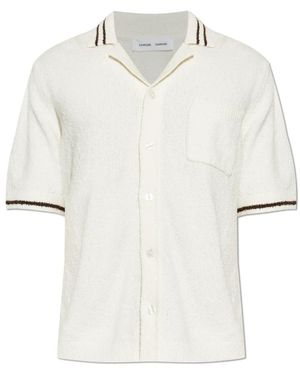 Samsøe & Samsøe Short Sleeve Shirts - Blanco