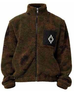Marcelo Burlon Faux Fur & Shearling Jackets - Brown
