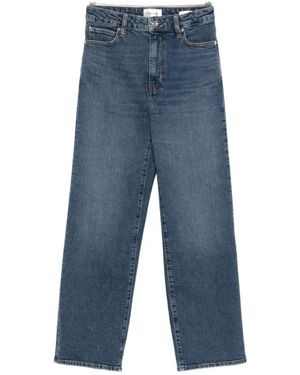 FRAME Straight Jeans - Azul