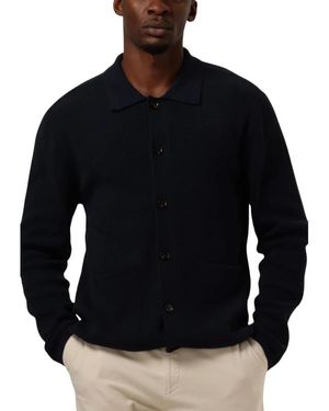 Saint Steve Dunkelblaues Herrenpullover - Schwarz