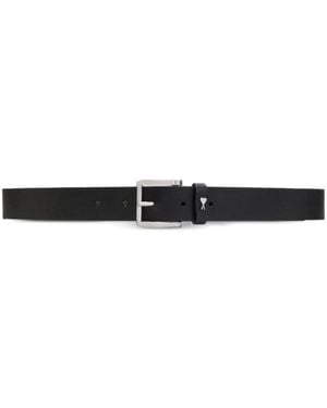 Ami Paris De Coeur Buckle Riem - Zwart