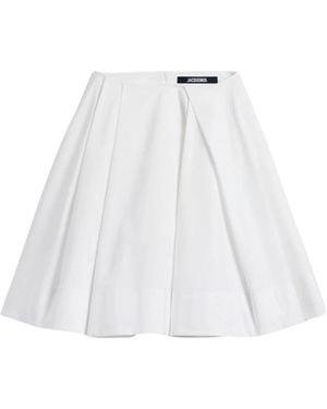 Jacquemus Short Skirts - Bianco