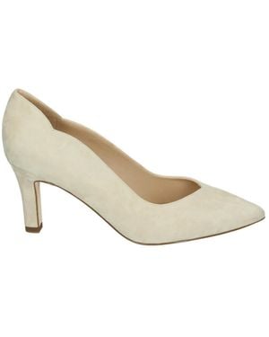 Peter Kaiser Wildleder Pumps Mit G Weite - Weiß