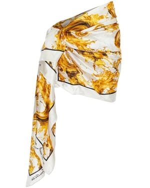 Versace Jeans Couture Silky Scarves - Metallic