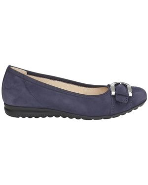 Gabor Ballerina Shoes - Blue