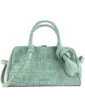 Jacquemus Tassen ,Groen ,Leer Le Petit Turismo Croco Bag