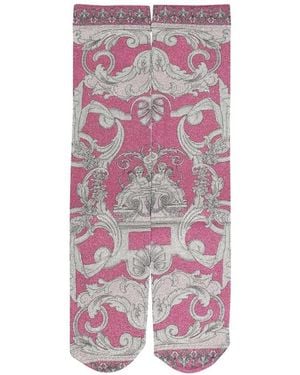Versace Socks - Purple