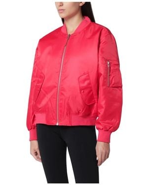 Anine Bing Jassen ,Rood ,Polyester Leon Bomber