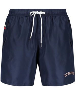 Iceberg Beach Shorts - Blauw