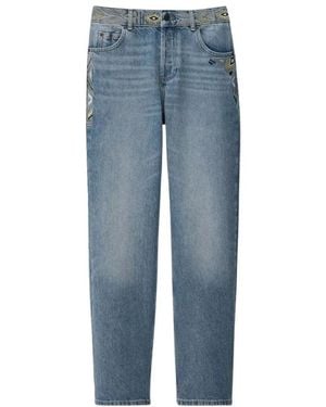 Ba&sh Loose-Fit Jeans - Blu