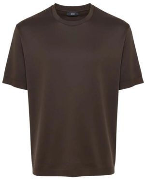 Herno T-Shirts - Brown