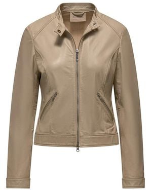 Bomboogie Leather Jackets - Neutro
