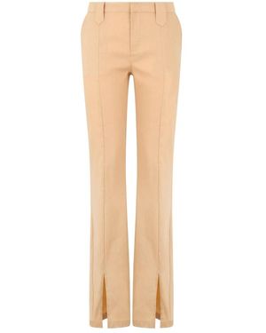 LES FILLES D'EVA Straight Trousers - Natural