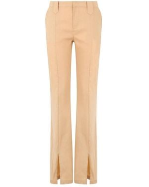 LES FILLES D'EVA Straight Pants - Natural