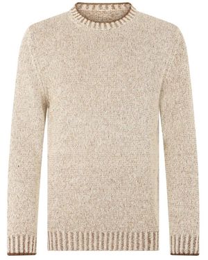 Fedeli Round-Neck Knitwear - Neutro