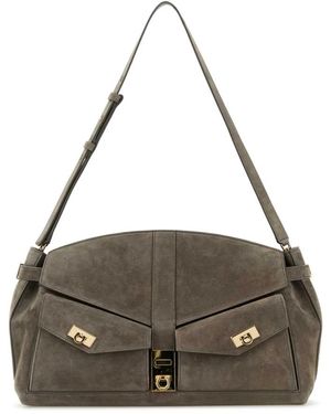 Ferragamo Shoulder Bags - Grigio