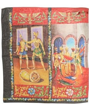 Dolce & Gabbana Silky Scarves - Orange