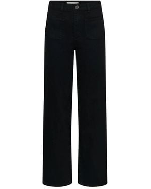 Kaffe Straight Jeans - Negro