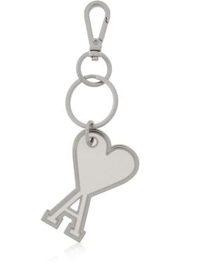 Ami Paris Keychains - White