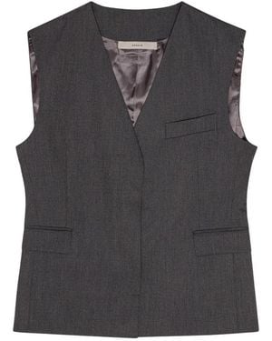REMAIN Birger Christensen Waistcoats - Grey