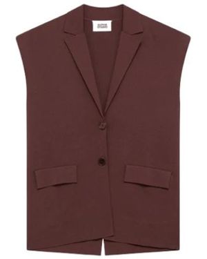 Alpha Studio Vests - Purple
