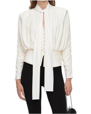 Self-Portrait Overhemden ,Wit ,Aw 26009Tbccream Shirt