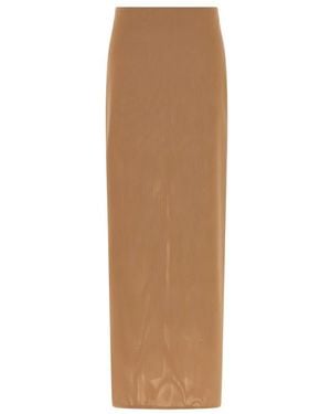 ARMARIUM Rokken ,Jackie Mesh Midi Rok - Bruin