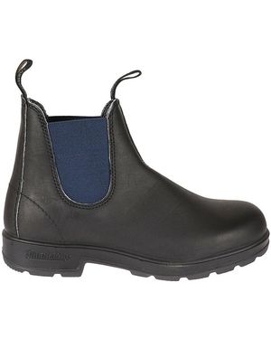 Blundstone Chelsea boots aus schwarzem leder