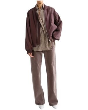 Agolde Arc Criss Cross Jean - Bruin