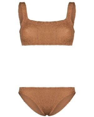Hunza G Cocoa- bandeau strandkleidung - Braun