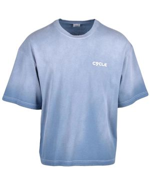 CYCLE T-Shirt - Blauw