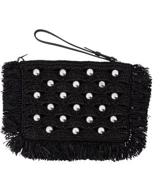 Rabanne Clutches - Black