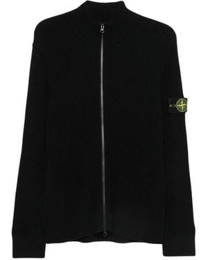 Stone Island Truien & Vesten ,Zwart ,Cardigans