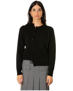 Semicouture Cardigans - Negro