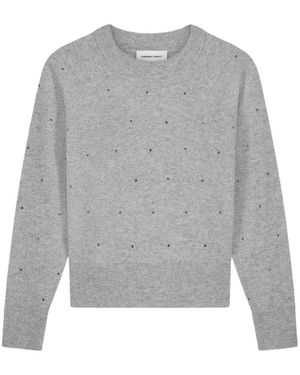 FABIENNE CHAPOT Round-Neck Knitwear - Gris