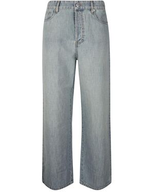 Miu Miu Wide Jeans - Blue
