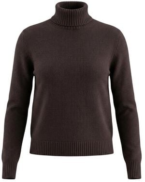 Gran Sasso Ciclista Rollkragenpullover - Braun