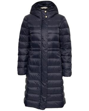 Part Two Gepolsterte Dunkelblaue Steppjacke